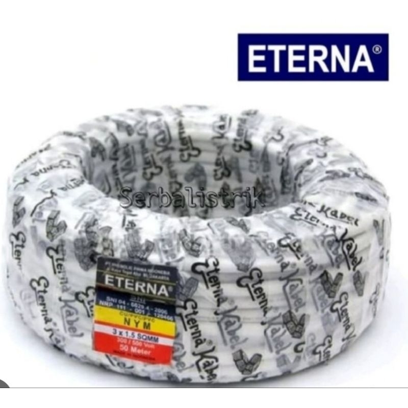 kabel ac eterna 2 × 1,5 / kabel eterna