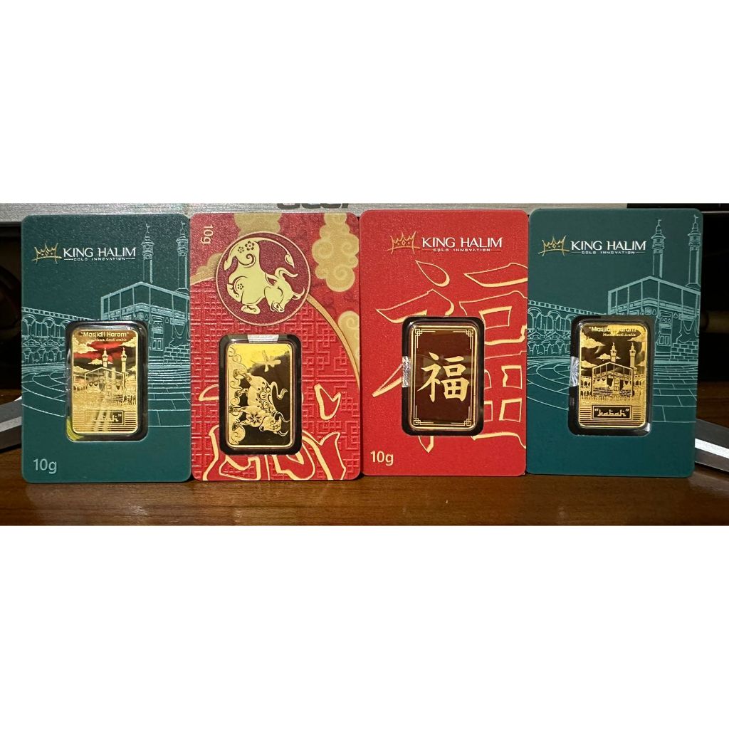 Emas Logam Mulia King Halim 10gr