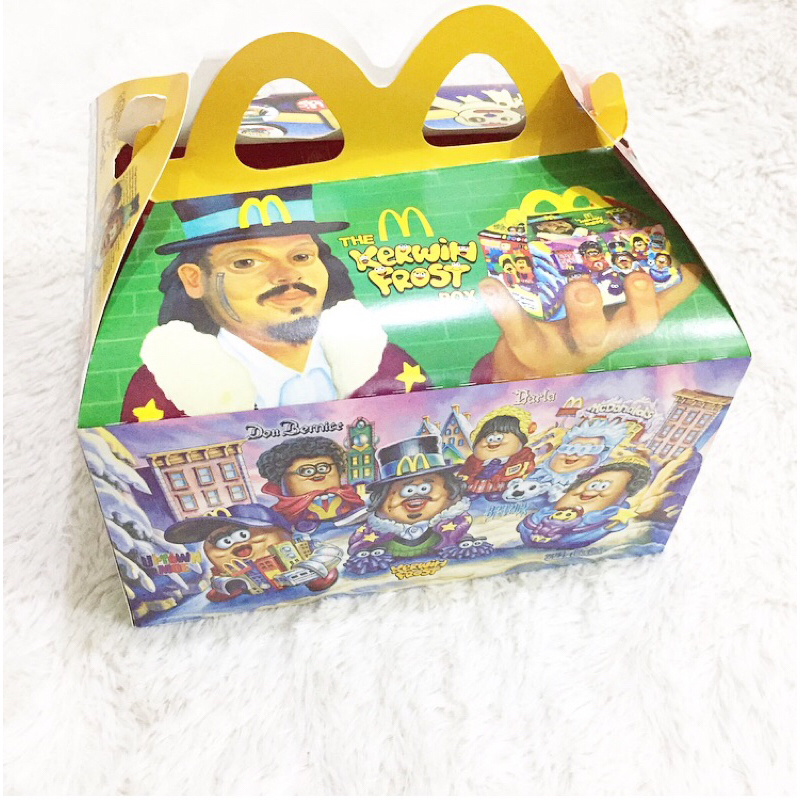 

The Kerwin Frost Mcd Mcdonald Paperbox Kotak Box Happy Meal Mainan