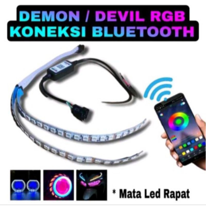 devil RGB aplikasi buat biled 1 lampu dan 2 lampu