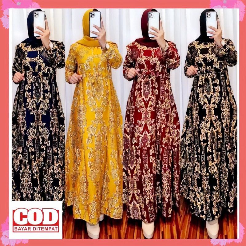 GAMIS HYGET JUMBO BEST SELLER TERBARU || gamis hyget jumbo murah terbaru
