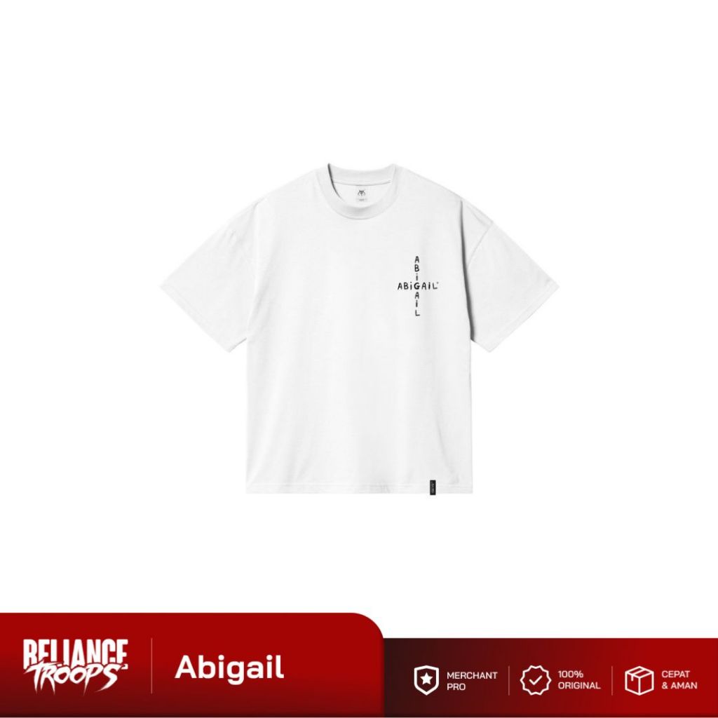 T-shirt Official | Abigail - Leigh White