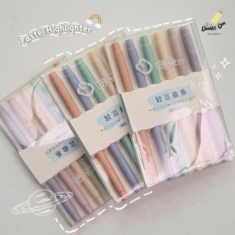 

Highlighter Pastel Multicolor
