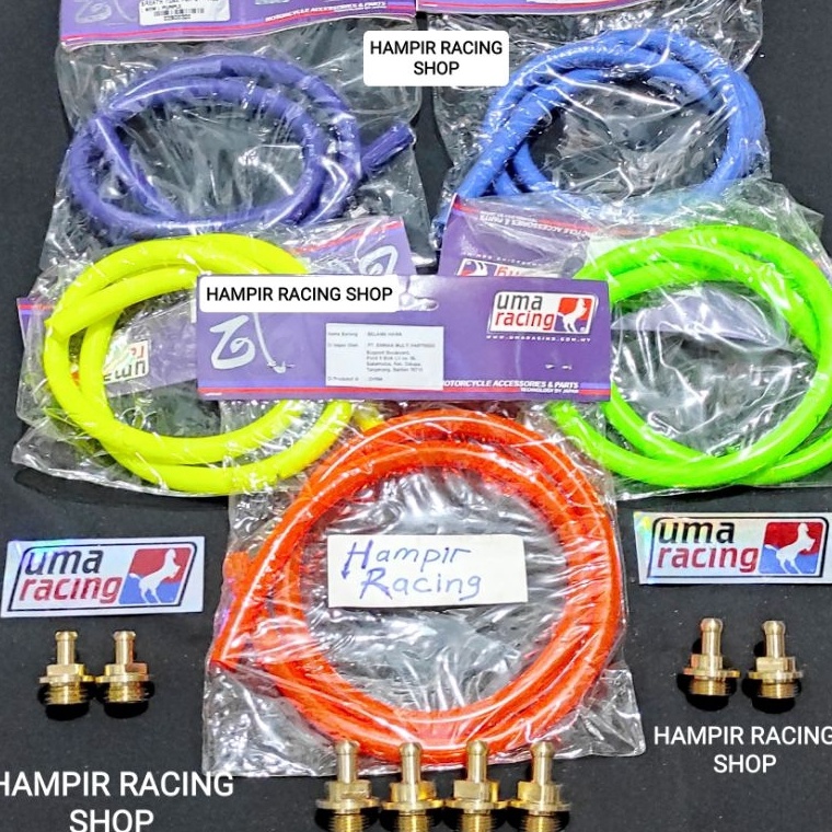 PROMO SELANG HAWA UMA RACING TUTUP OLI LUBANG HAWA MOTOR SELANG UMA TUTUP OLI RACING MOTOR VESPA MAT