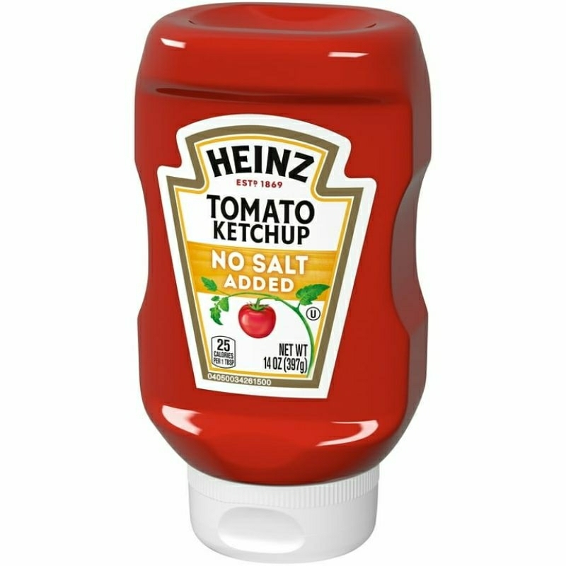 

HEINZ Tomato Ketchup No Salt Added 397g