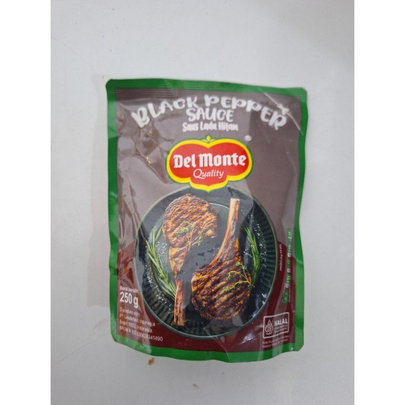 

DELMONTE BLACKPEPPER sauce/ LADA HITAM 250gr