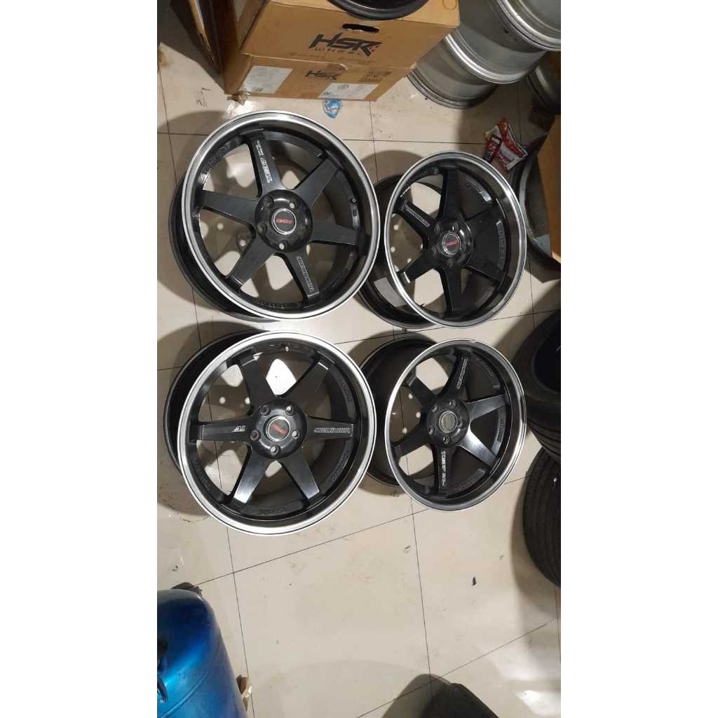 VELG MOBIL SEKEN R18 BAUT 5 TE37 R18X8,5-9,5 5x114 et35-30