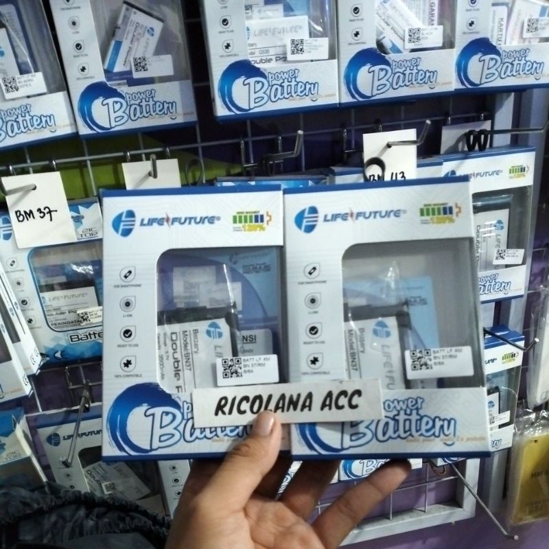 LIFE FUTURE BATERAI DOUBLE POWER BN 37/ BATTERY / BATRE XIAOMI REDMI 6 / 6A / 6 PRO / BN 37