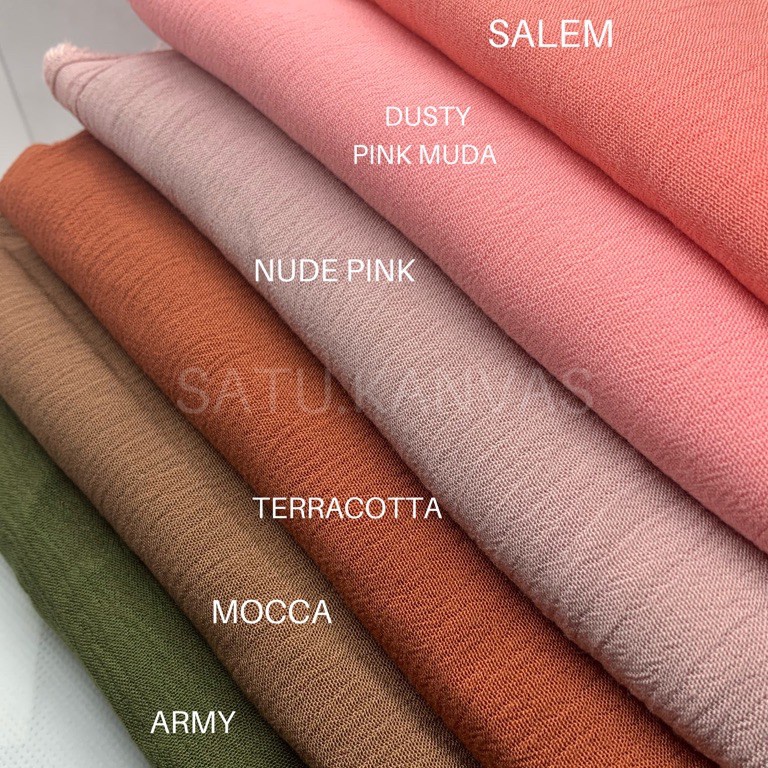 Terkini Grosir Kain RAYON CRINKLE PREMIUM