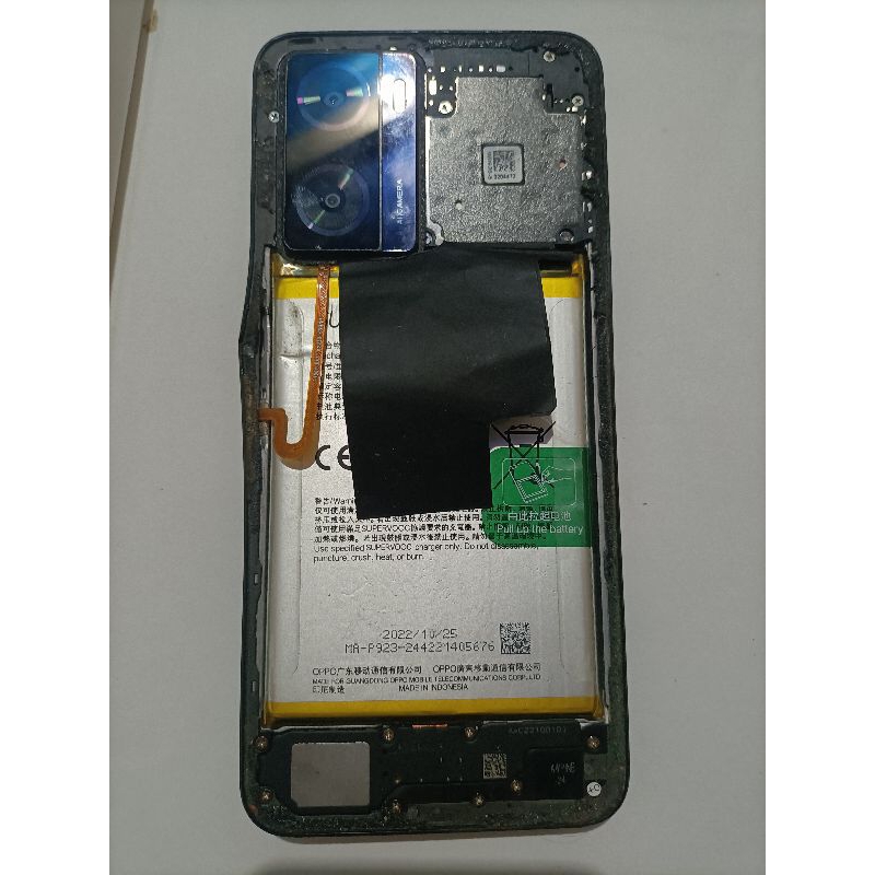 Hp unit Oppo A57 Mesin normal Lcd Rusak