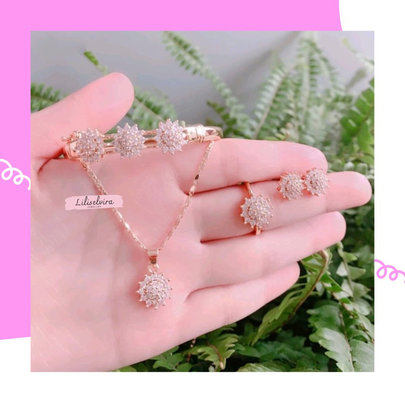 Xuping Set Gold Perhiasan Set Dewasa Model Bangkok XD04