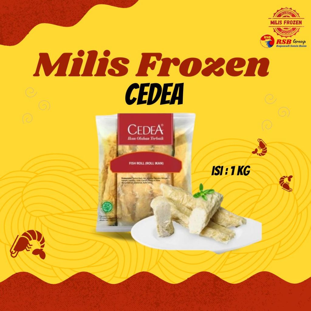 

CEDEA FISH ROLL 1KG