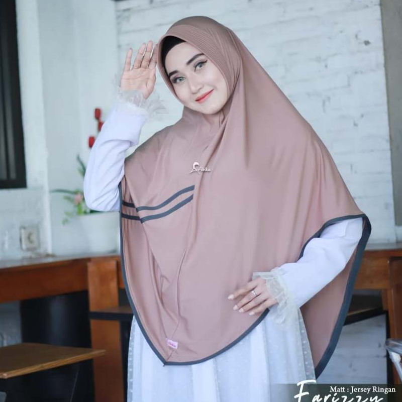 FARIZZY bergo by abika hijab big size material jersy premium