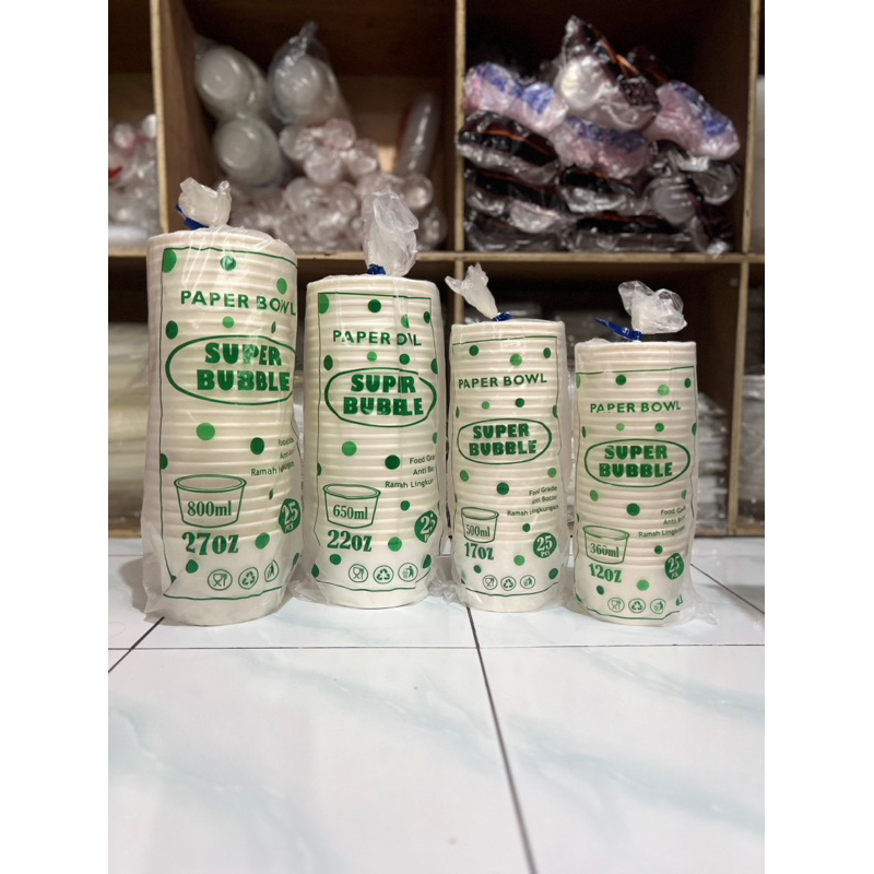 Paper bowl 650ml