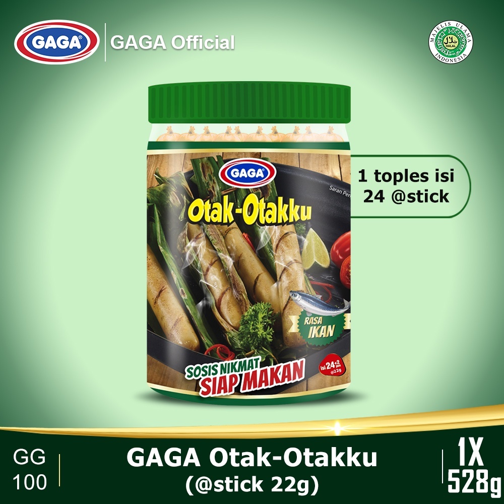 

GAGA Otak - Otakku 21gr 1 Toples isi 24+2 pcs (GG100)