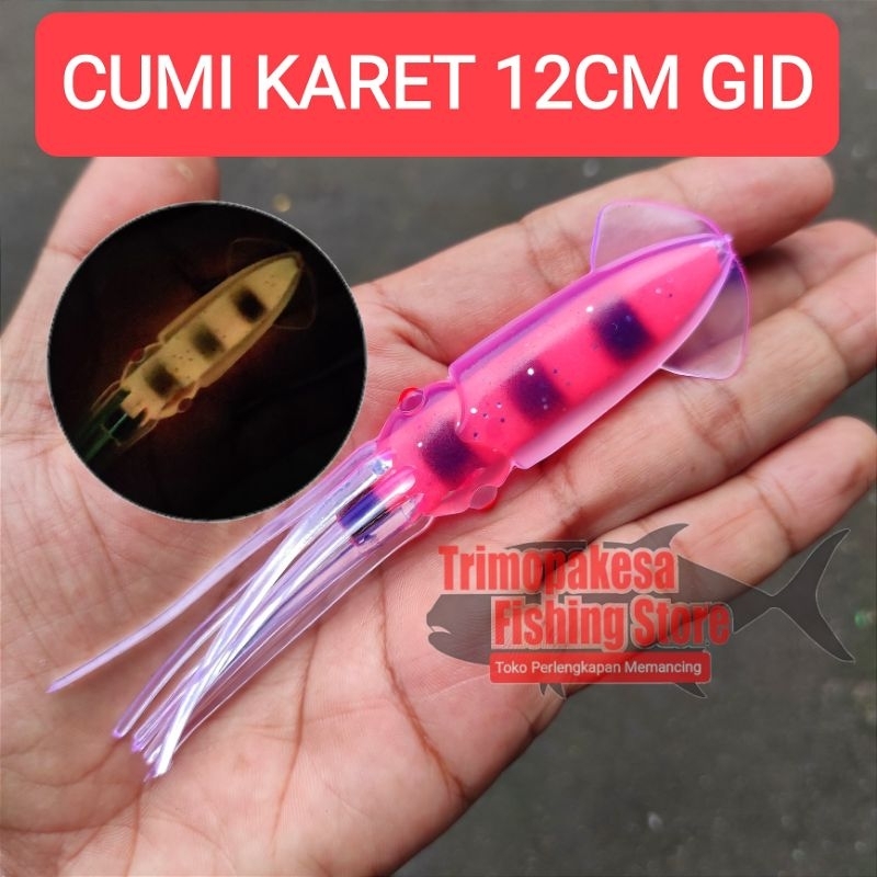 Cumi Karet 12cm GID