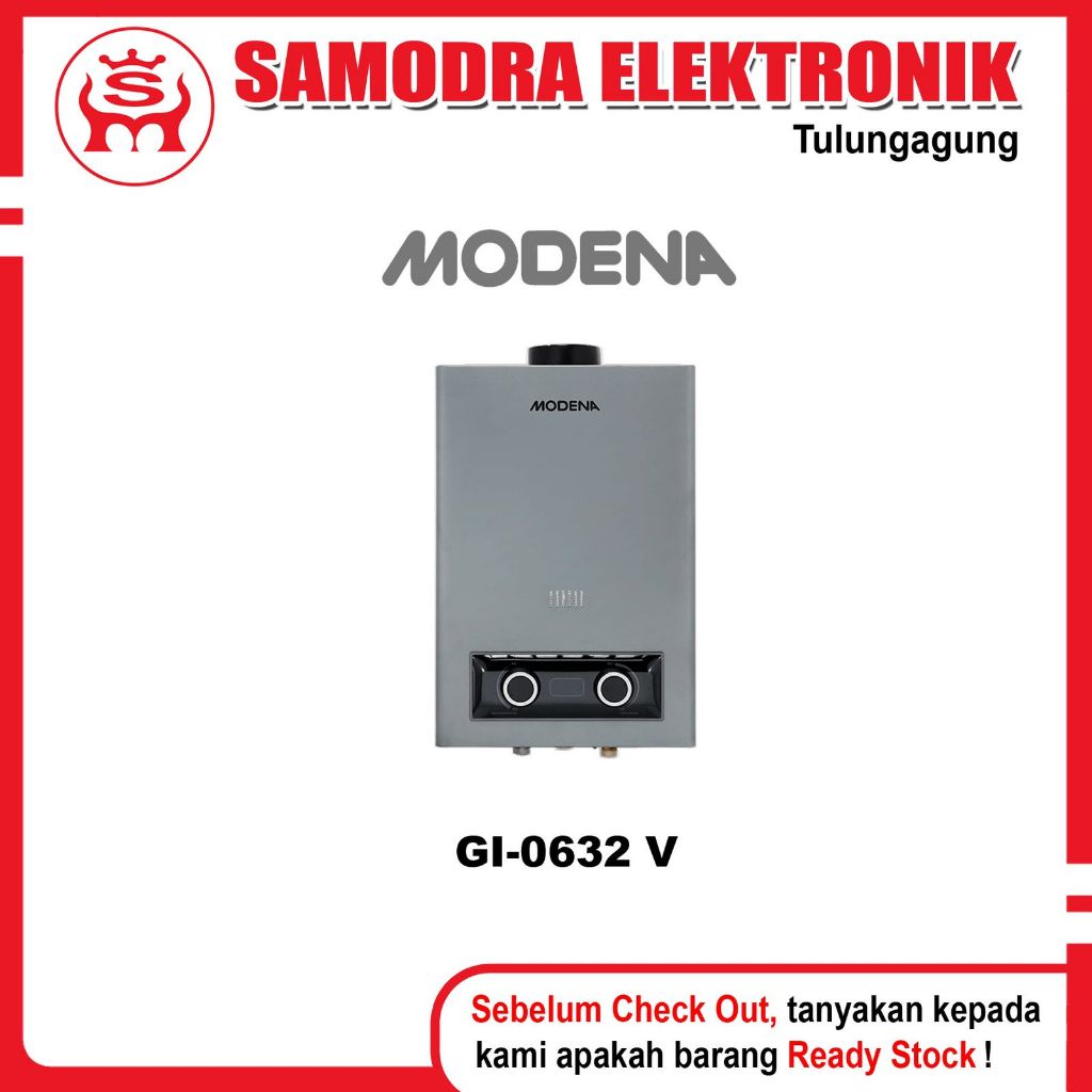 Water Heater MODENA GI-0632V | Pemanas Air Modena