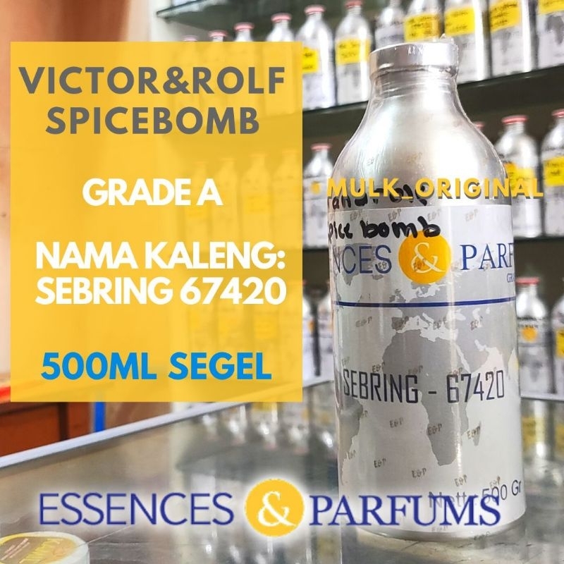 bibit essences grade A Sebring 67420 searah spice bomb spicebomb kaleng segel 500ml
