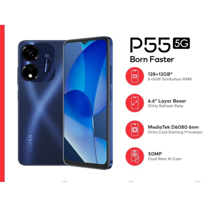 itel p55  5G 6/128 gb