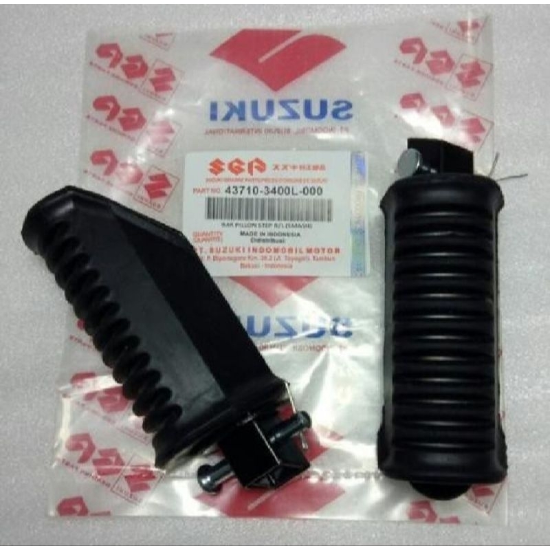 Karet Foot Step Belakang Suzuki Smash Old New Shogun 110 125 Motor Sparepart
