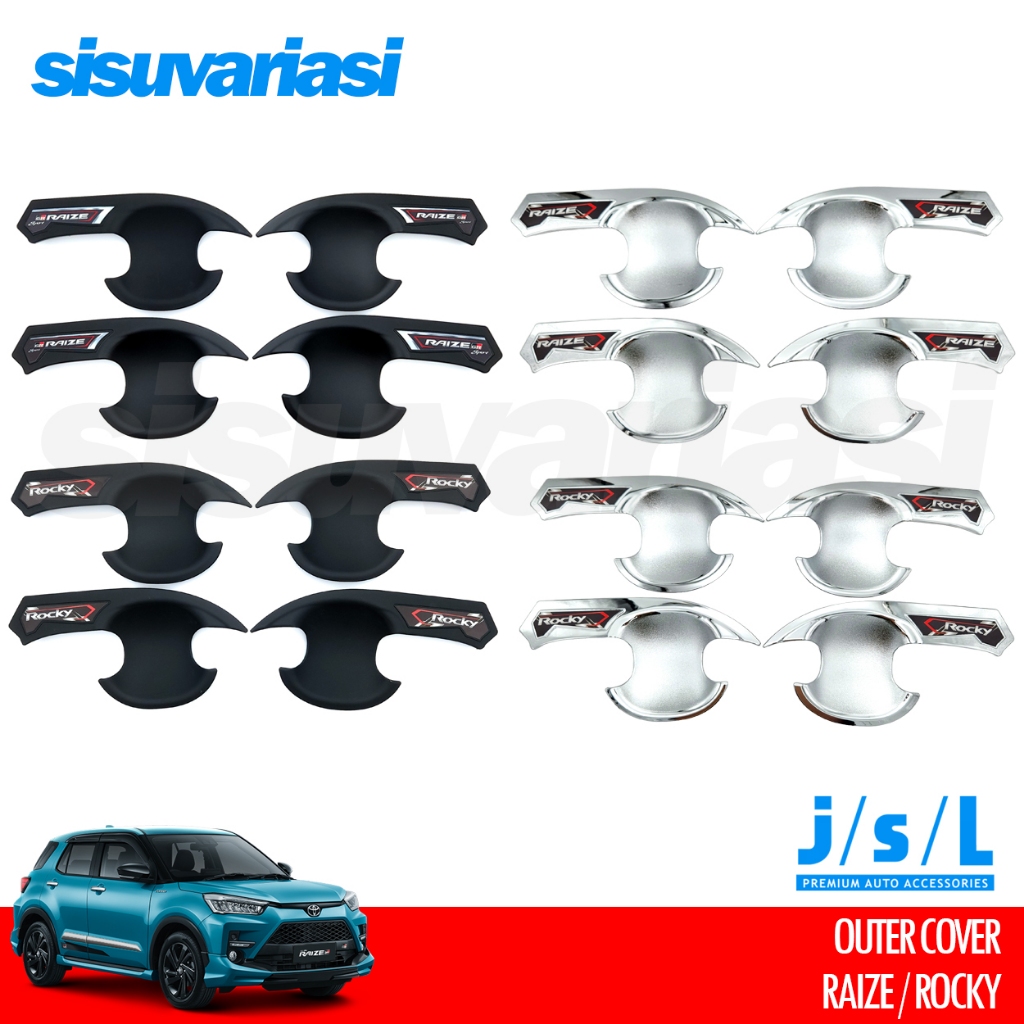Raize Rocky Aksesoris Cover Outer Mangkok Pintu JSL