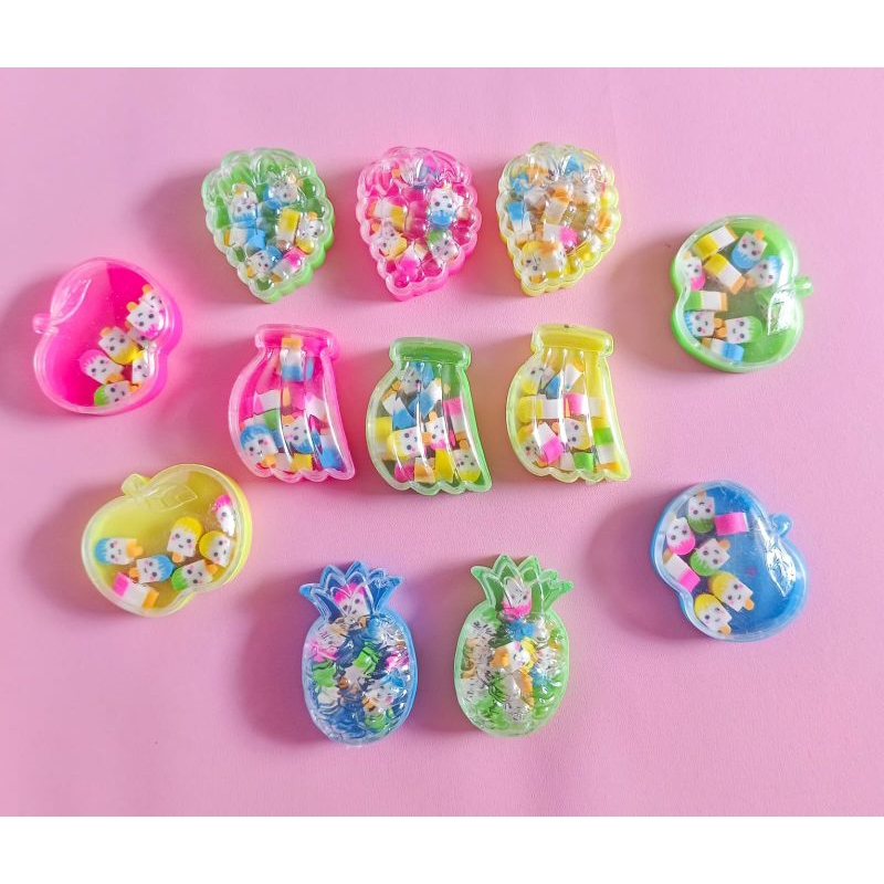 

ERASER MINI PENGHAPUS PENSIL MOTIF BUAH