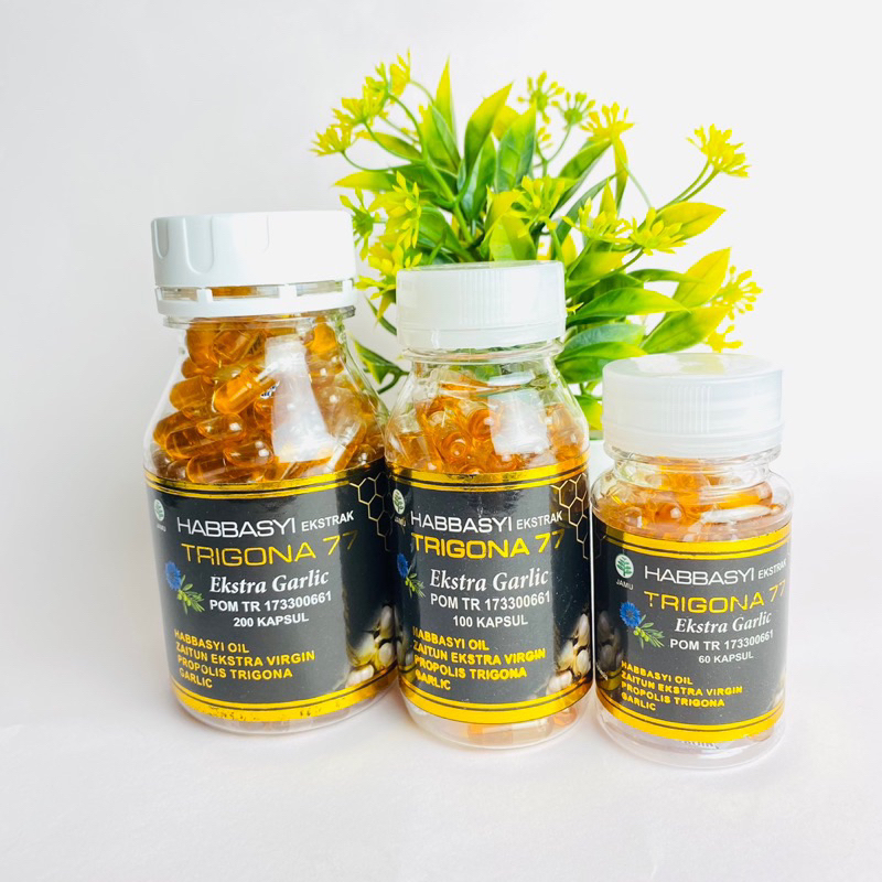 HABBSY TRIGONA 77(habbatusauda,zaitun,propolis,bawang putih)