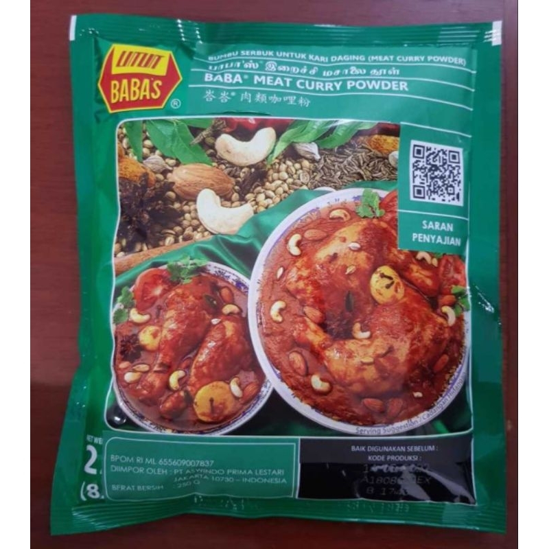 

BUMBU BABA'S 250gr