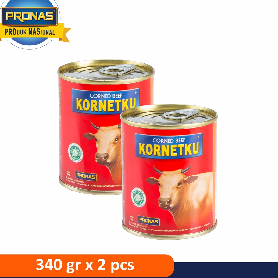 

TERMURAH Pronas Kornetku Kornet Sapi 34 g bundling 2 pcs