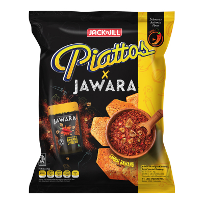 

Piattos x Jawara Snack Kentang Sambal Bawang 70 g