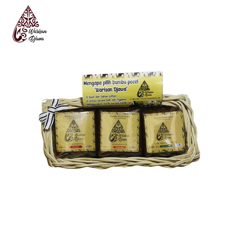

*WARISAN DJAWA* Hampers Bumbu Pecel Oven