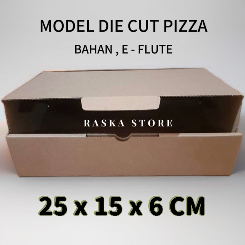 

KARDUS KARTON UK 25 X 15 X 6 Cm Model DieCut Pizza