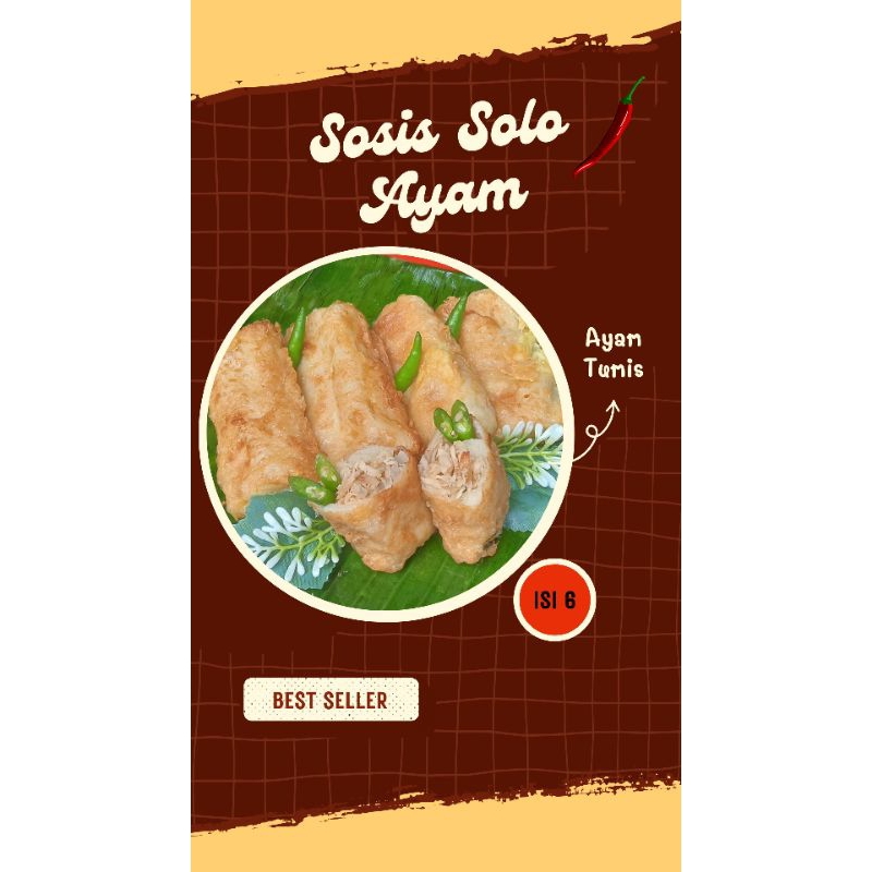 

[TERENAK / TERLARIS ] SOSIS SOLO AYAM SUWIR muara_food10
