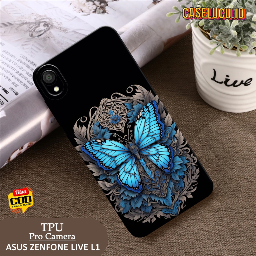 Casing Hp Asus Zenfone Live L1 Terbaru Fashion Case Butterfly Case Hp Asus Zenfone Live L1 Soft Case