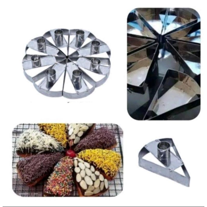 Cetakan Donat Pizza Satuan Stainless