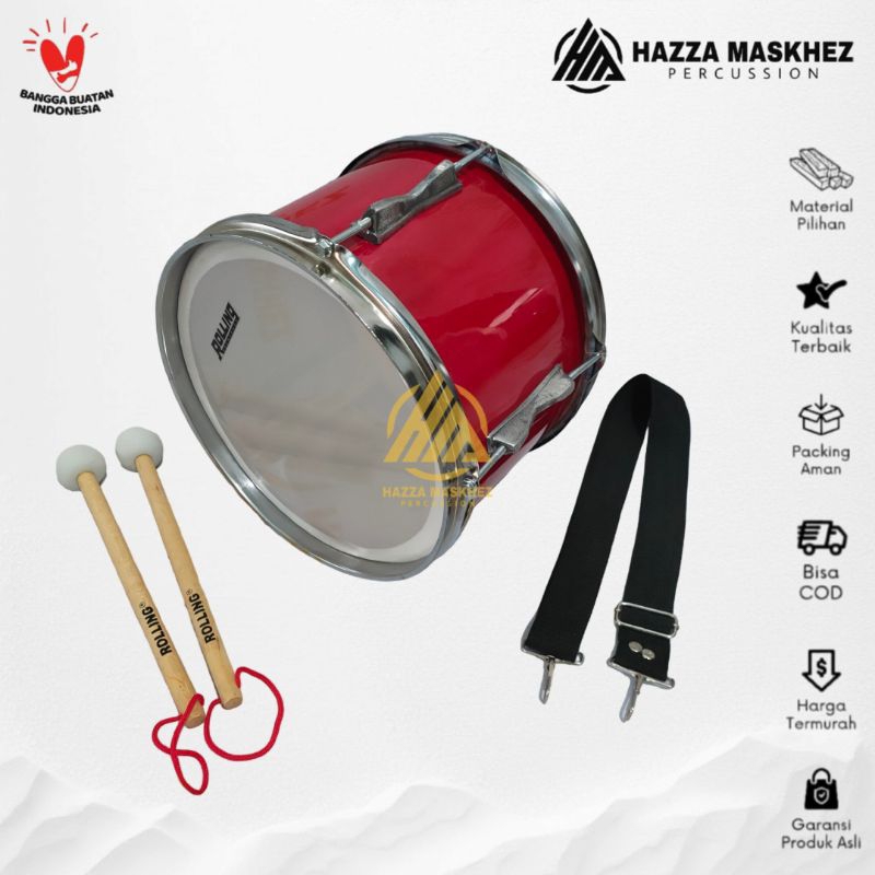 Tenor DrumBand TK SD SMP SMA - Bisa Request Warna
