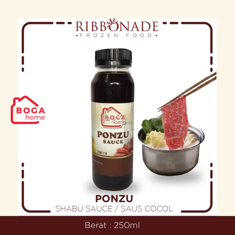 

PONZU SAUCE - Boga Home | Saus Cocol Daging Shabu-Shabu| Saos Suki