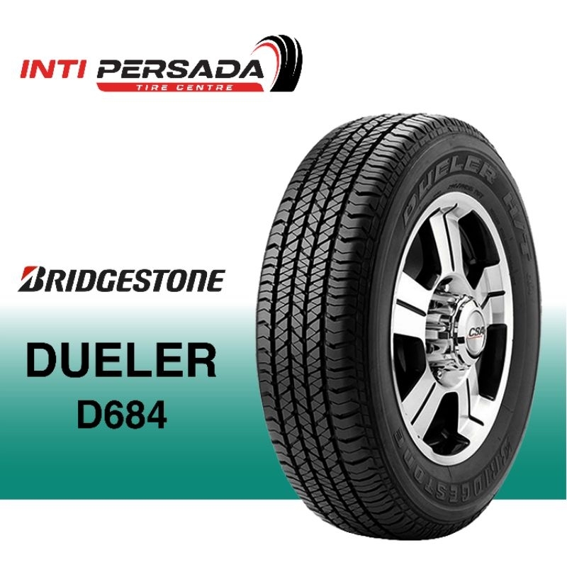 ban mobil triton hilux pajero fortuner 255/65 R17 bridgestone D684