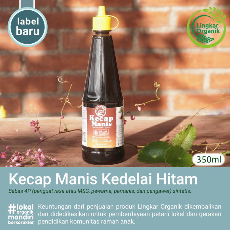 

KECAP MANIS ORGANIK 350ML EXP AGUSTUS 2024 / LINGKAR ORGANIK
