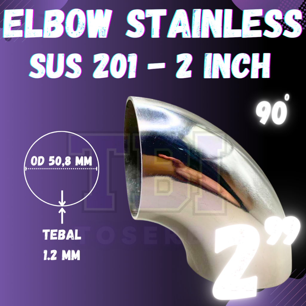 Elbow Stainless 2 Inch SUS 201