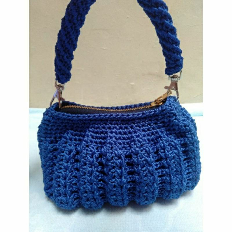 Tas rajut kembung tas tenteng