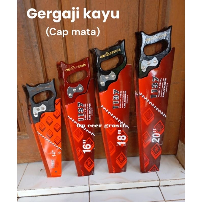 GERGAJI KAYU CAP MATA CARL SCHLIEPER GERMANY