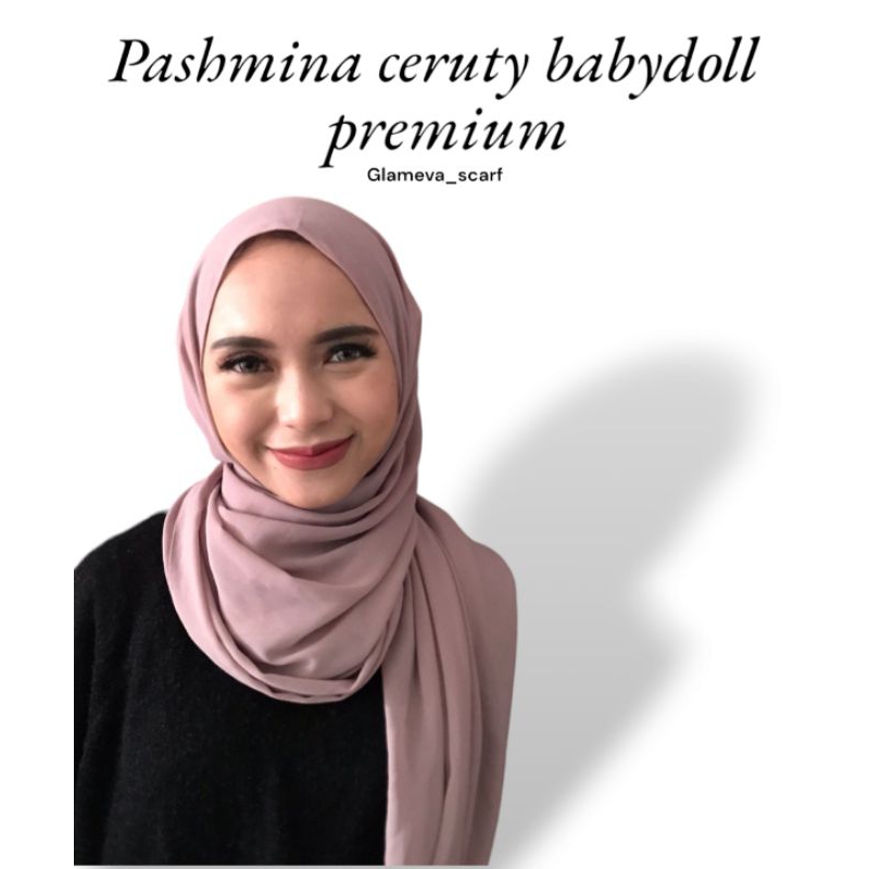 PASHMINA CERUTY BABYDOLL PREMIUM//pashmina ceruty//pashmina ceruty babydoll