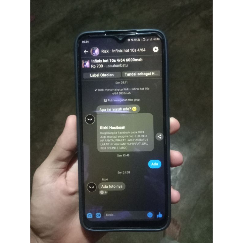 Infinix hot 10s 4/64 secen seken