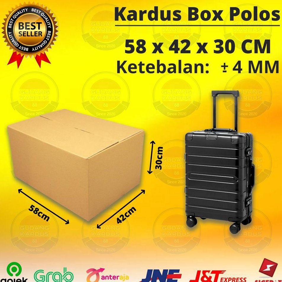 

Memories Reside in Every Stitch Choose Your Souvenir Kardus Karton Box Besar 58x42x3 CM Kotak Dus Packing Jumbo Kokoh Polos