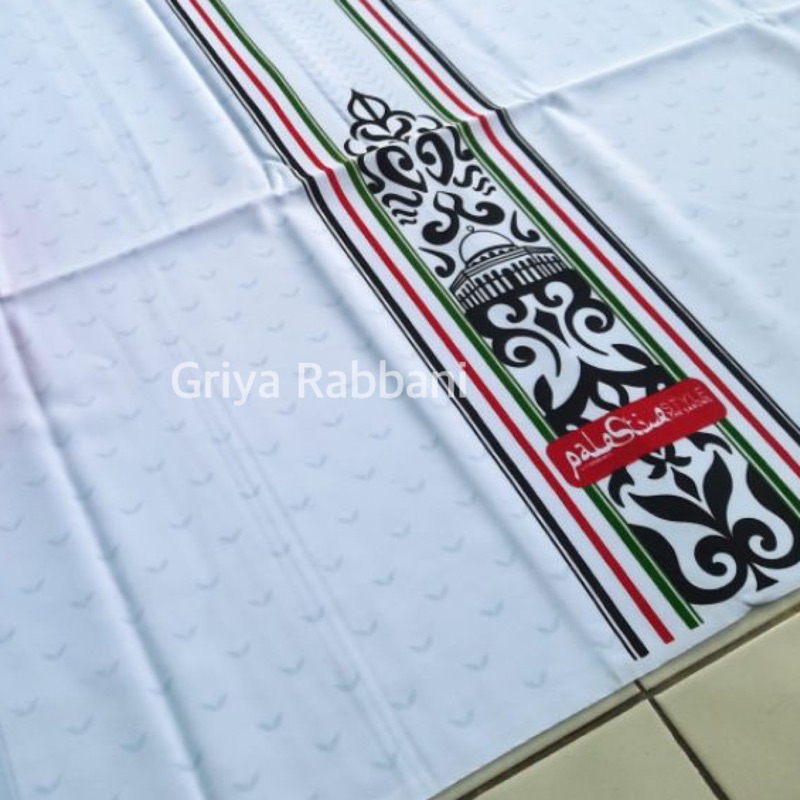 sarung gazaq putih - sarung rabbani Mara - sarung robani - sarung putih - sarung dewasa - sarung hit