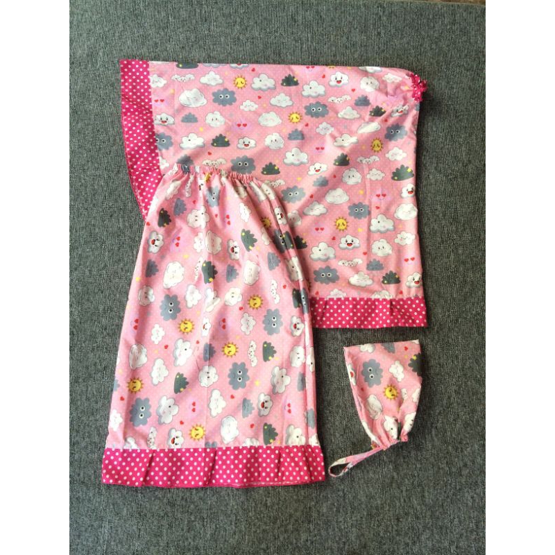 MUKENA ANAK KARAKTER/MUKENA UNTUK USIA 3-6TAHUN