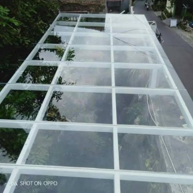 Kanopi Baja Ringan & Atap Solar Flat/Tuff 1,2 mm