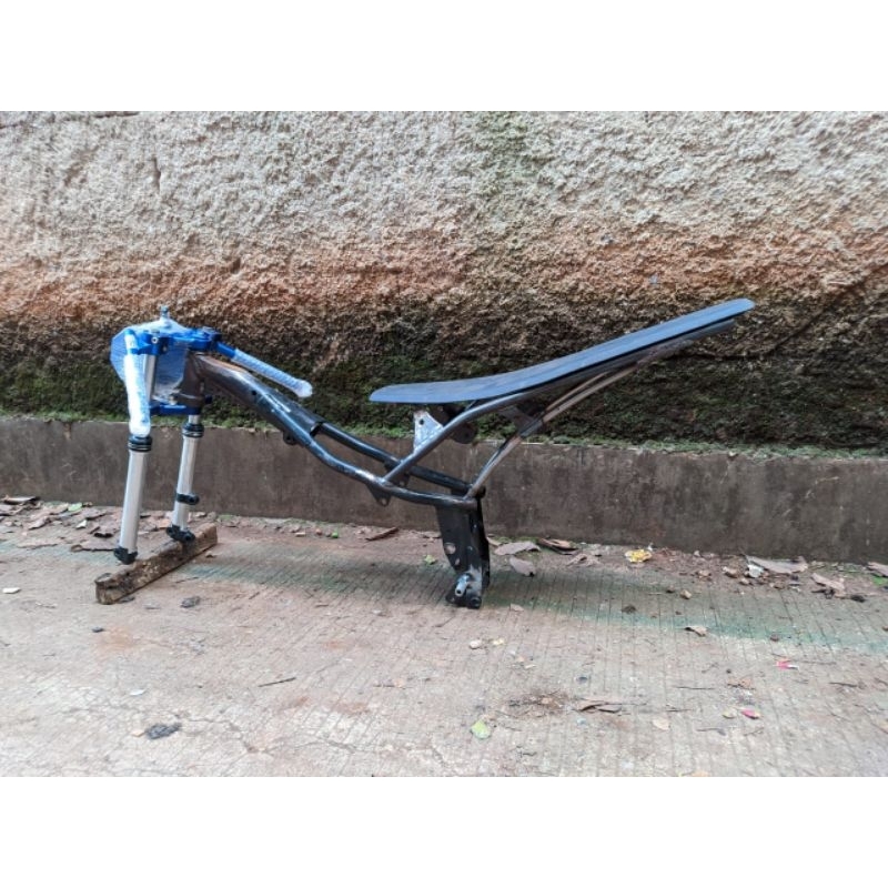 frame kerangka sasis batangan rangka drag Jupiter MX 4 5 speed 210m 500m 1000m