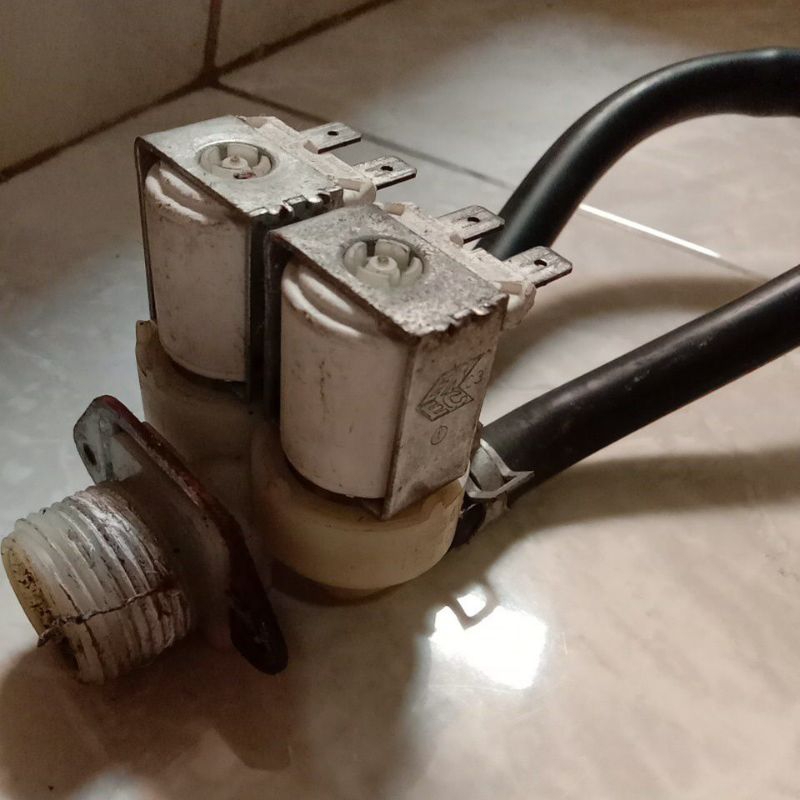 selenoid mesin cuci LG copotan ori